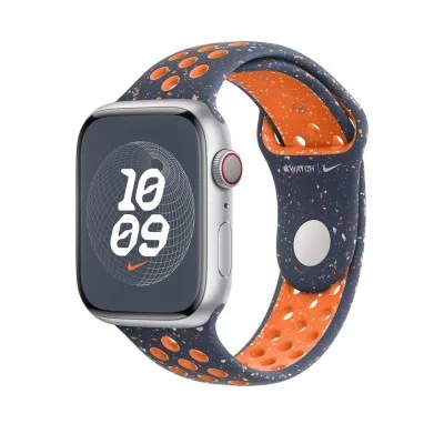 Apple Watch Strap 45Mm Flame Nike Sport Band - Blue